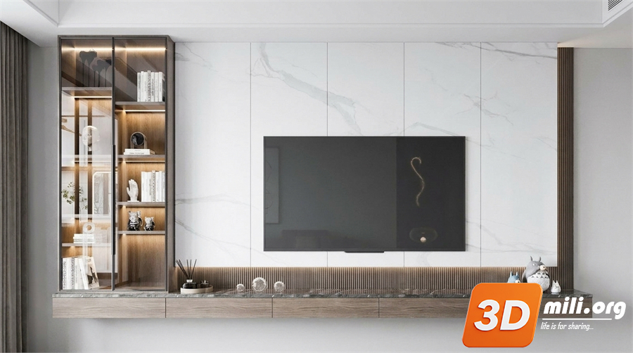 TV Cabinet Skp FIles